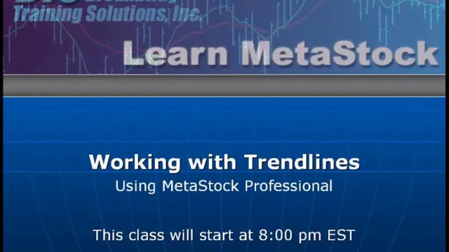 Working with Trendlines