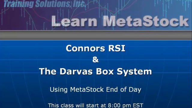 Connors RSI and the Darvas Box System