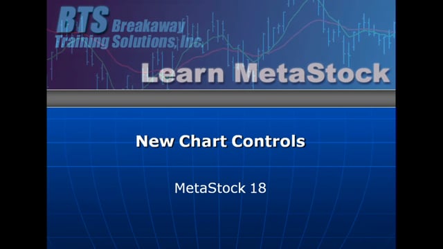 MetaStock 18 – Chart Controls – NEW