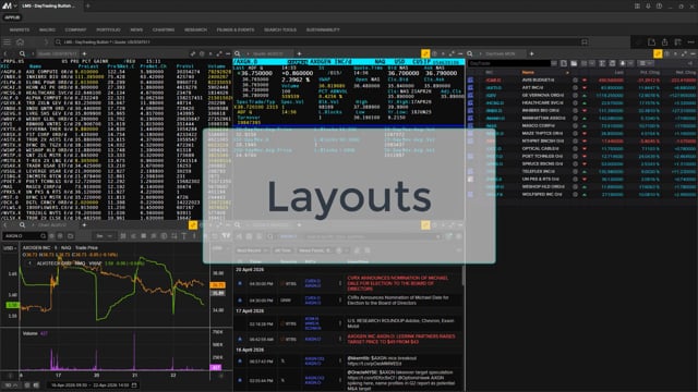 XENITH – Working With Layouts