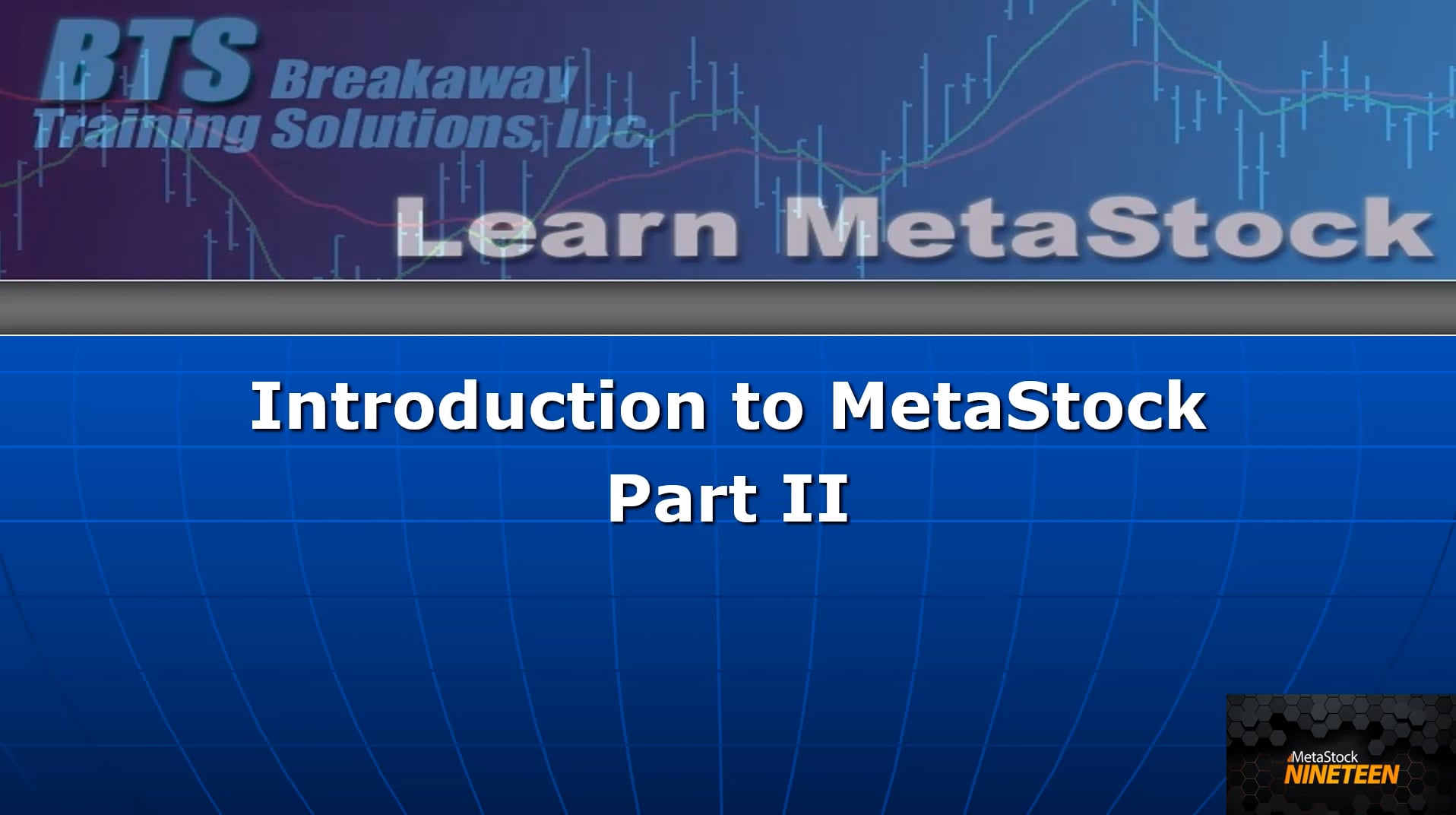 MetaStock Introduction – Part II