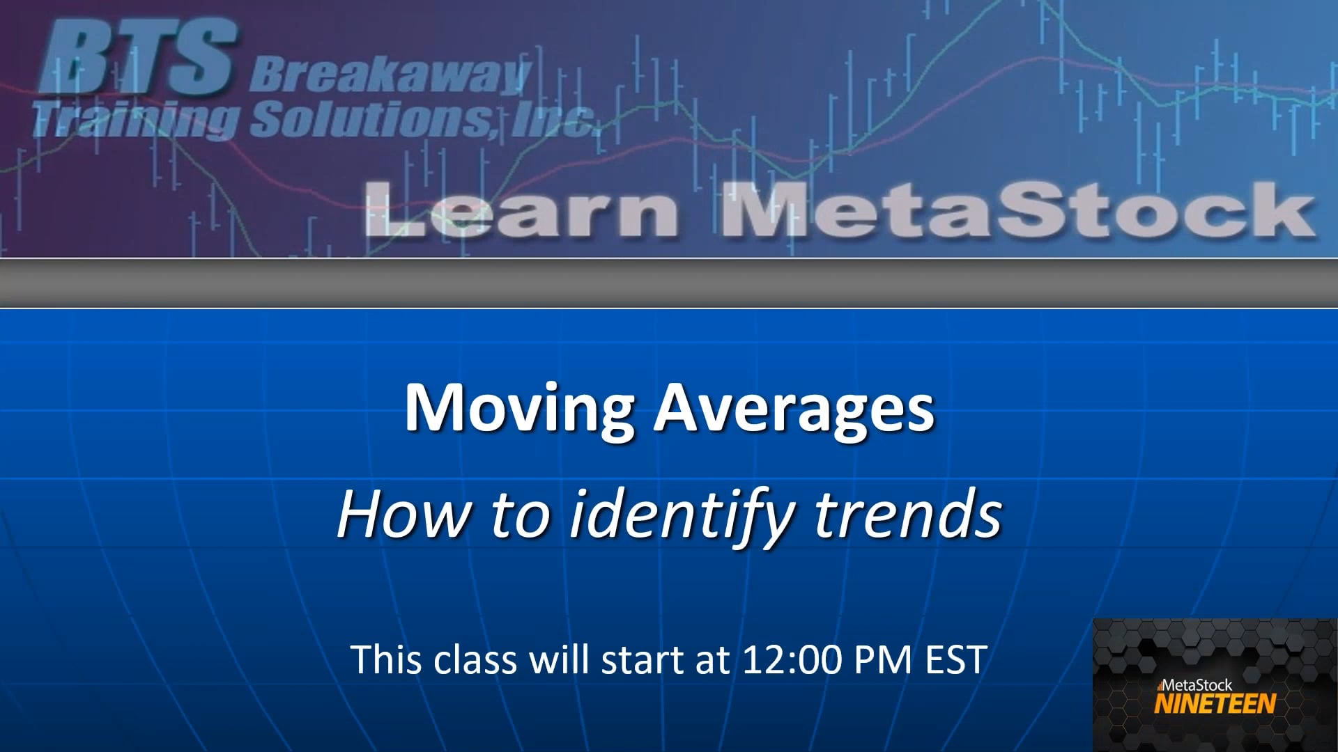 Moving Averages – Live Class Recording